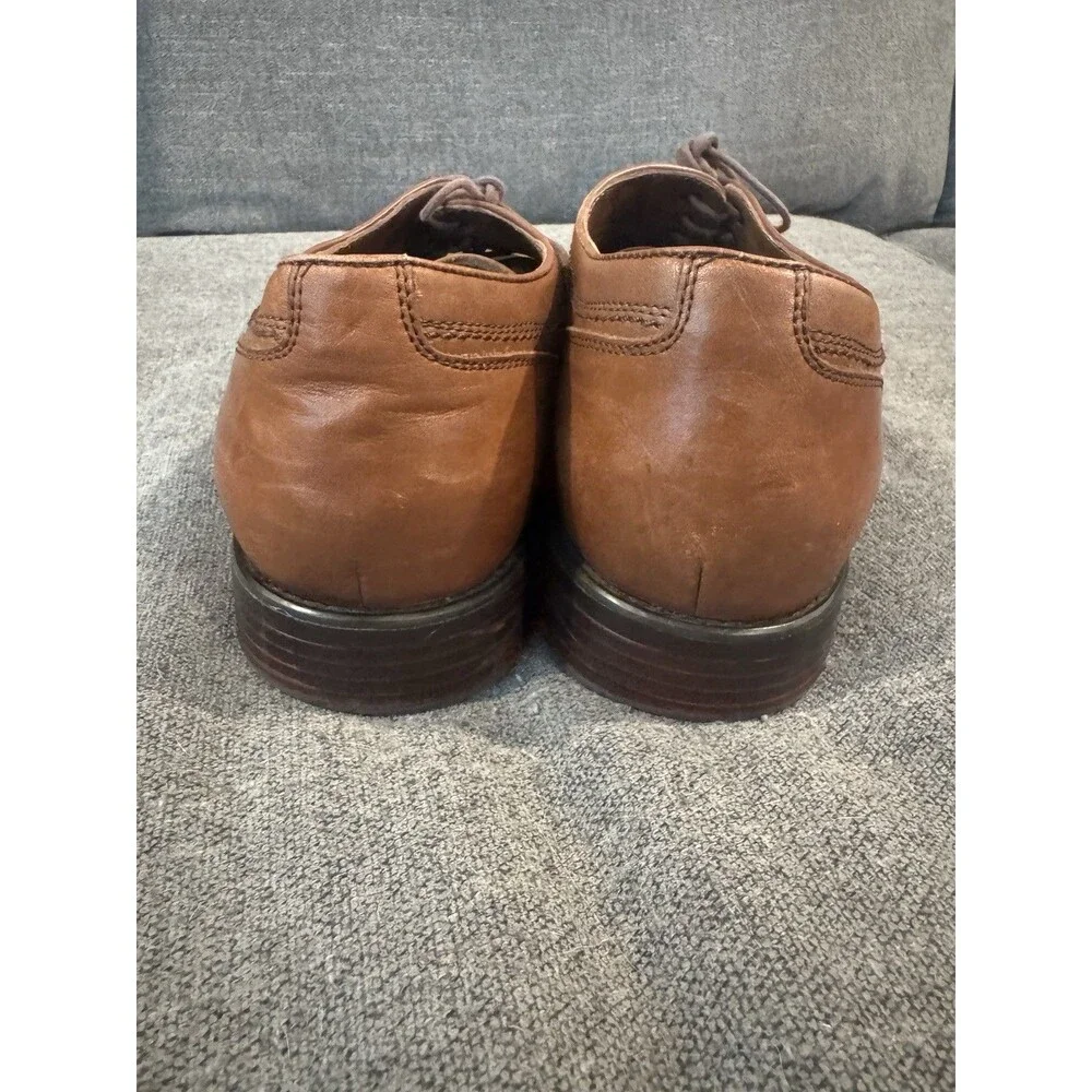 Johnston & Murphy Men's XC4 Branning Waterproof Cap Toe Dress Shoes Brown 12M